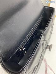 DIOR | Small Caro Bag Black Calfskin M9242 - 20 x 12 x 7cm - 2