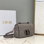 DIOR | Small Caro Bag Taupe Calfskin M9242 - 20 x 12 x 7cm - 5