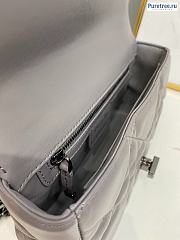 DIOR | Small Caro Bag Taupe Calfskin M9242 - 20 x 12 x 7cm - 2