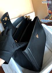 D&G | Handbag Black Smooth Leather - 28 x 23 x 12cm - 4