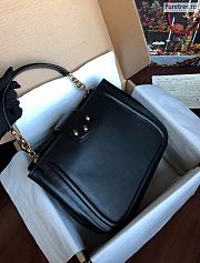 D&G | Handbag Black Smooth Leather - 28 x 23 x 12cm - 2