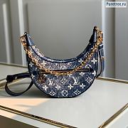 Louis Vuitton | Loop Bag Denim Jacquard M81166 - 24 x 22 x 6 cm - 1