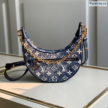 Louis Vuitton | Loop Bag Denim Jacquard M81166 - 24 x 22 x 6 cm