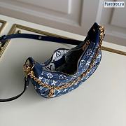 Louis Vuitton | Loop Bag Denim Jacquard M81166 - 24 x 22 x 6 cm - 6