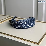 Louis Vuitton | Loop Bag Denim Jacquard M81166 - 24 x 22 x 6 cm - 3