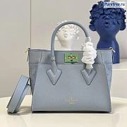 Louis Vuitton | On My Side Blue Calf Leather M59432 - 25 x 20 x 12cm - 1