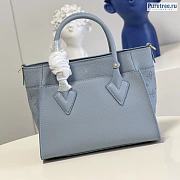 Louis Vuitton | On My Side Blue Calf Leather M59432 - 25 x 20 x 12cm - 3