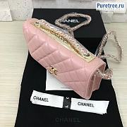 CHANEL | Wallet On Chain Pink Lambskin - 12.5 x 19 x 3.5cm - 4
