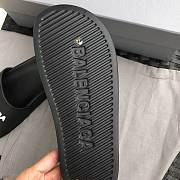 BALENCIAGA | Classic Black Slides - 5