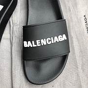 BALENCIAGA | Classic Black Slides - 2