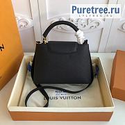 Louis Vuitton | Capucines MM Black Taurillon Leather M42259 - 27 x 21 x 10cm - 2