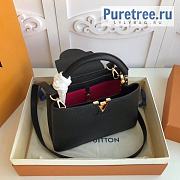 Louis Vuitton | Capucines MM Black Taurillon Leather M42259 - 27 x 21 x 10cm - 6