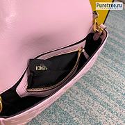 FENDI | Baguette Pink Leather Bag - 27 x 15 x 6 cm - 6