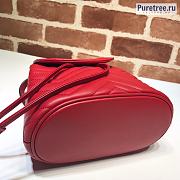 GUCCI | Backpack Red Calfskin 528129 - 19 x 18.5 x 10cm - 6