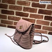 GUCCI | Backpack Dusty Pink Calfskin 528129 - 19 x 18.5 x 10cm - 5