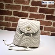 GUCCI | Backpack White Calfskin 528129 - 19 x 18.5 x 10cm - 1