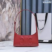 CELINE | Shoulder Bag Cuir Triomphe Red Calfskin - 24 x 5 x 13cm - 1