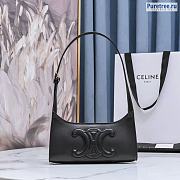 CELINE | Shoulder Bag Cuir Triomphe Black Calfskin - 24 x 5 x 13cm - 1
