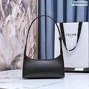 CELINE | Shoulder Bag Cuir Triomphe Black Calfskin - 24 x 5 x 13cm - 2