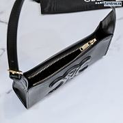 CELINE | Shoulder Bag Cuir Triomphe Black Calfskin - 24 x 5 x 13cm - 3