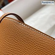 HERMÈS | Constance 18 Brown Epsom Leather With Silver Hardware - 4