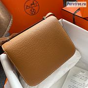 HERMÈS | Constance 18 Brown Epsom Leather With Silver Hardware - 3
