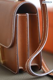 HERMÈS | Constance 18 Brown Tadelakt Leather With Gold Hardware - 5
