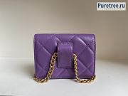 CHANEL | 22P Belt Bag Purple Lambskin 81184 - 12.5cm - 6