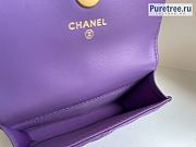 CHANEL | 22P Belt Bag Purple Lambskin 81184 - 12.5cm - 3