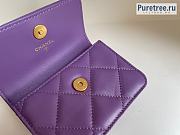 CHANEL | 22P Belt Bag Purple Lambskin 81184 - 12.5cm - 2