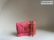 CHANEL | 22P Belt Bag Pink Lambskin 81184 - 12.5cm - 6