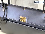 DIOR | Parisienne Bag Black Smooth Calfskin M5400 - 30 x 21 x 8.5cm - 5
