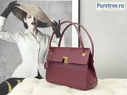 DIOR | Parisienne Bag Red Smooth Calfskin M5400 - 30 x 21 x 8.5cm - 5