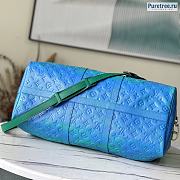 Louis Vuitton | Keepall 50B Taurillon Leather Green M59712 - 50 x 29 x 23cm - 4