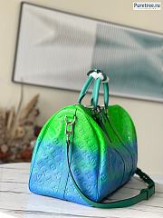 Louis Vuitton | Keepall 50B Taurillon Leather Green M59712 - 50 x 29 x 23cm - 6