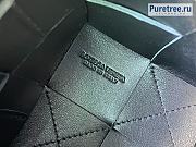 Bottega Veneta | Small Cassette Bucket Bag Black Calfskin - 14 x 9 x 9cm - 5