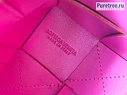 Bottega Veneta | Small Cassette Bucket Bag Pink Calfskin - 14 x 9 x 9cm - 6