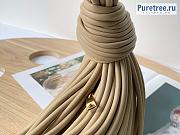 Bottega Veneta | Double Knot Beige Lambskin Handle Bag 680934 - 25 x 12 x 10cm - 4