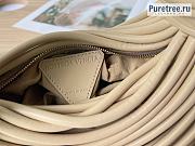 Bottega Veneta | Double Knot Beige Lambskin Handle Bag 680934 - 25 x 12 x 10cm - 3
