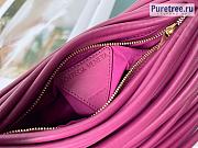 Bottega Veneta | Double Knot Pink Lambskin Handle Bag 680934 - 25 x 12 x 10cm - 3