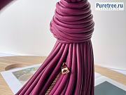 Bottega Veneta | Double Knot Pink Lambskin Handle Bag 680934 - 25 x 12 x 10cm - 2