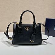 PRADA | Galleria Saffiano Black Leather Small Bag 1BA896 - 24.5 x 16.5 x 11cm - 1
