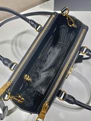 PRADA | Galleria Saffiano Black Leather Small Bag 1BA896 - 24.5 x 16.5 x 11cm - 4