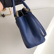 PRADA | Galleria Saffiano Blue Leather Large Bag 1BA274 - 32 x 24 x 13.5cm - 2