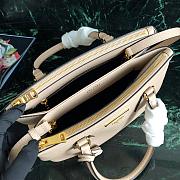 PRADA | Galleria Top Handle Bag Cream Leather - 31 x 22.5 x 13.5cm - 3