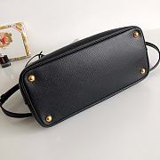 PRADA | Galleria Top Handle Bag Black Leather - 31 x 22.5 x 13.5cm - 5