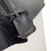 PRADA | Galleria Top Handle Bag Black Leather - 31 x 22.5 x 13.5cm - 4