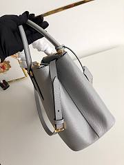 PRADA | Galleria Saffiano Gray Leather Large Bag 1BA274 - 32 x 24 x 13.5cm - 6