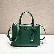 PRADA | Galleria Saffiano Green Leather Medium Bag 1BA863 - 28 x 19.5 x 12cm - 1