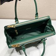PRADA | Galleria Saffiano Green Leather Medium Bag 1BA863 - 28 x 19.5 x 12cm - 6